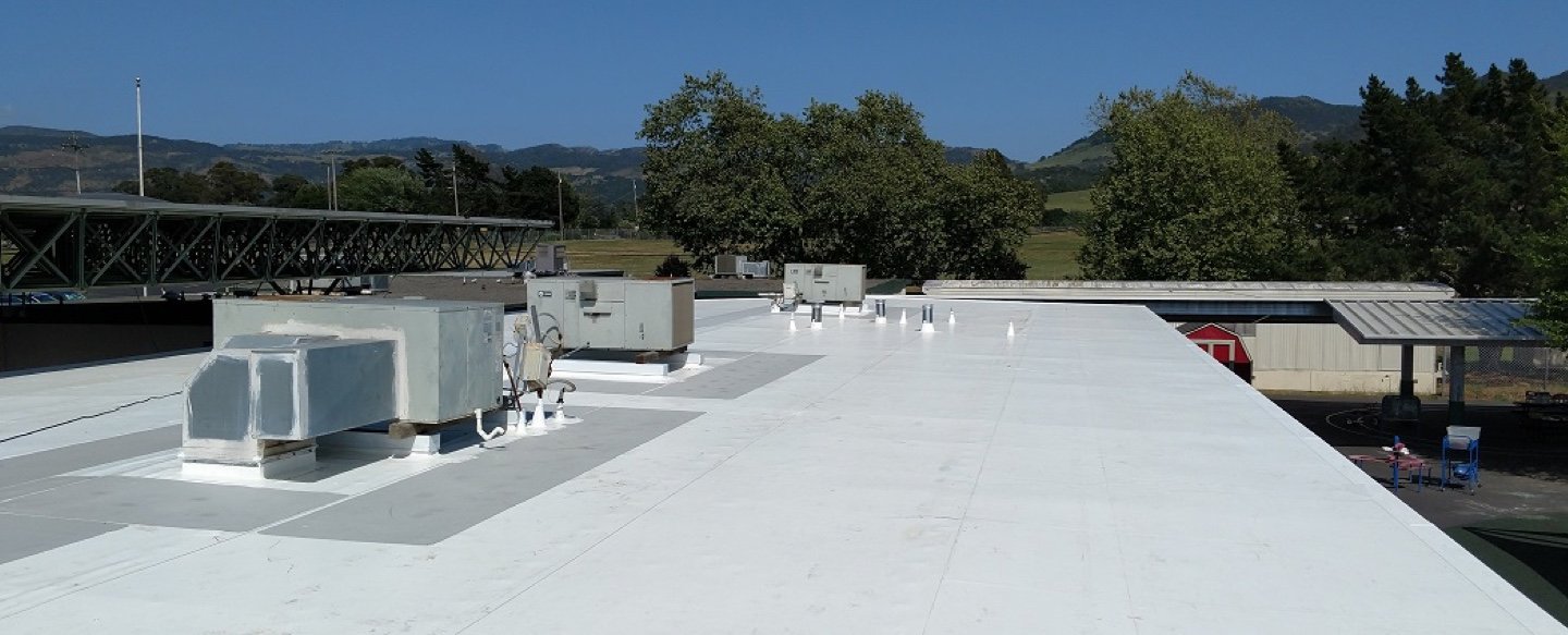 commercial roof example