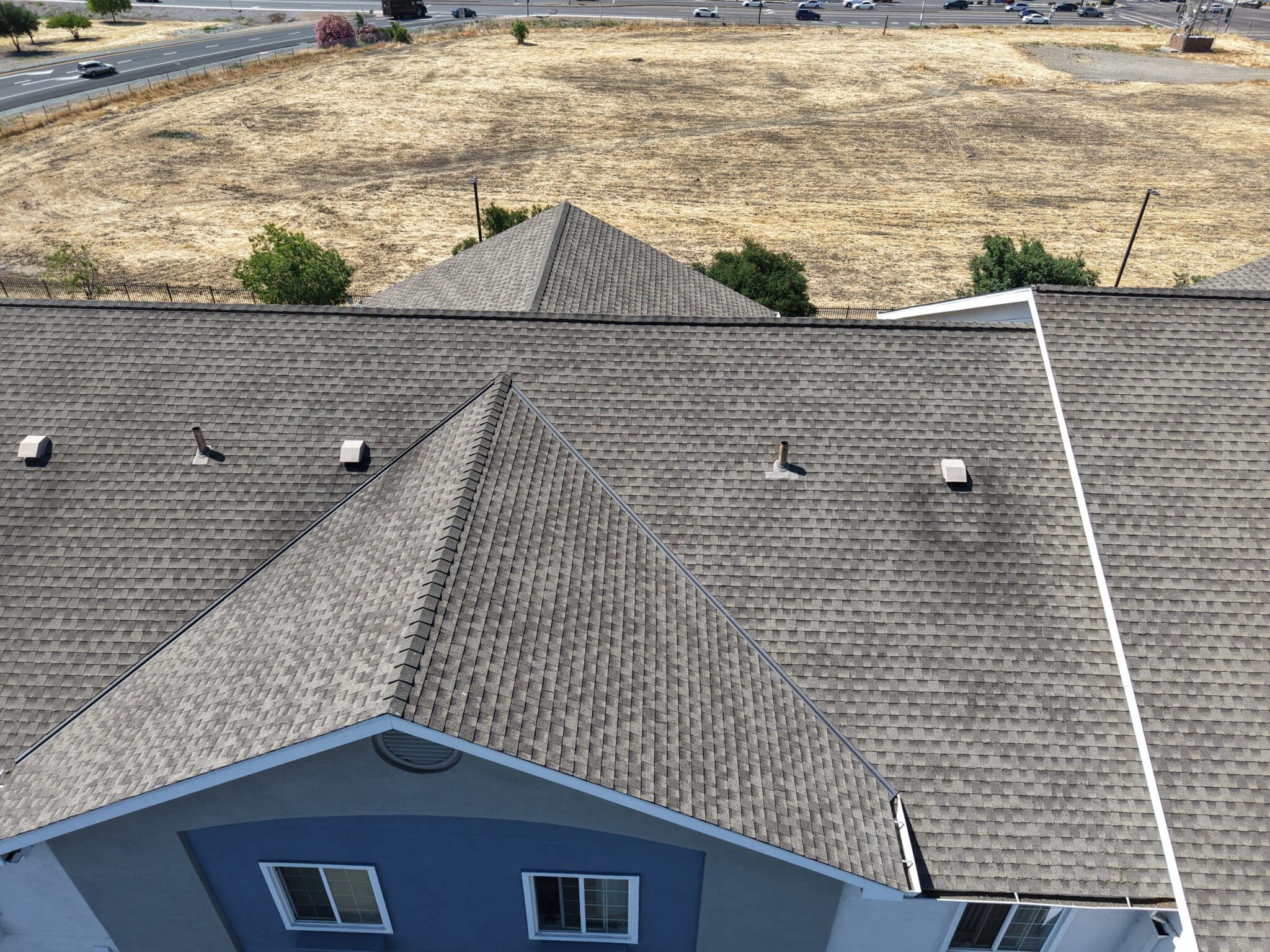 Shingle roof in California installed by Citadel Roofing & Solar